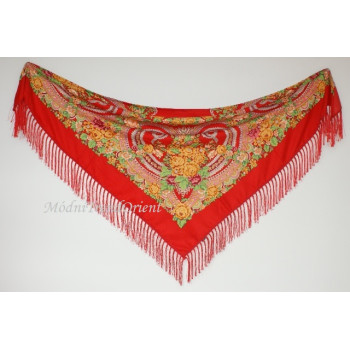 Cikánský šátek květy
